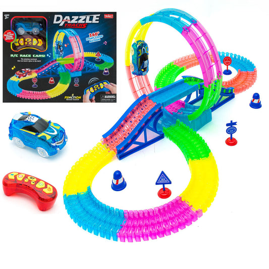 163 Piece Neon Track + Free Shipping 