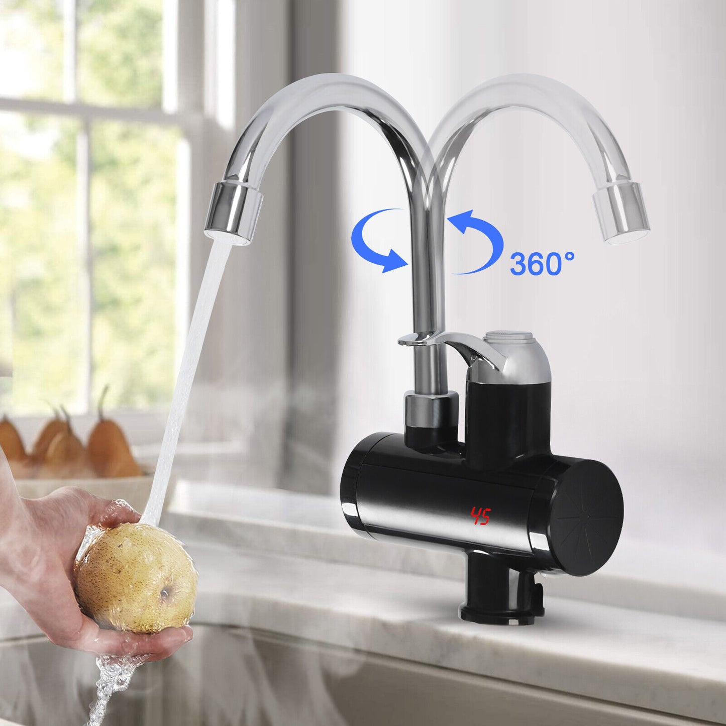 Faucet with instant water heater + Free Shipping