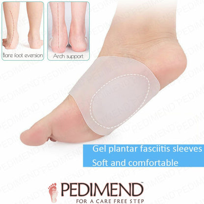 Silicone Arch Support Insole + Free Shipping 