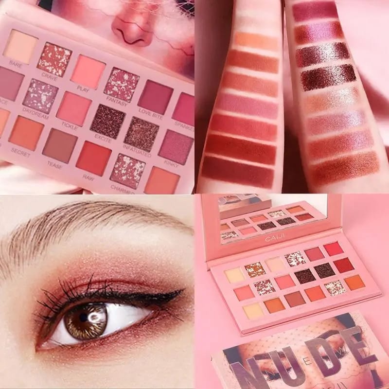 Paleta De Sombras New Nude 18 Tonos + Envio Gratis