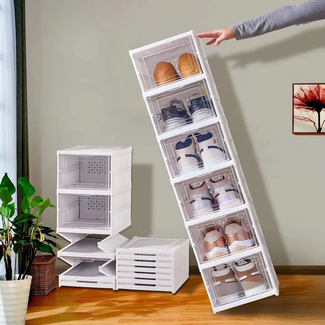 6 Tier Foldable Shoe Rack + Free Shipping 