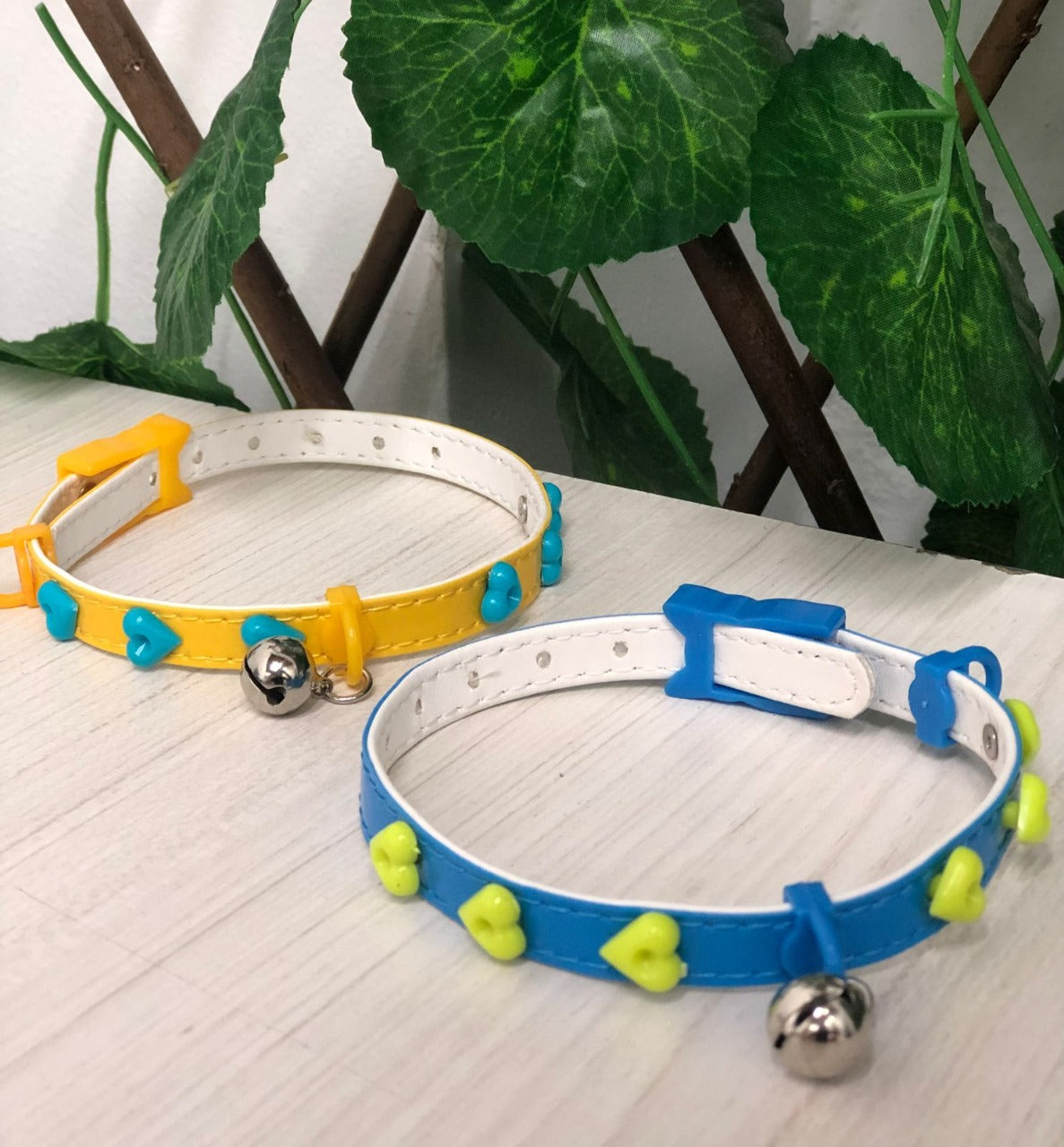 Heart Motif Pet Collar