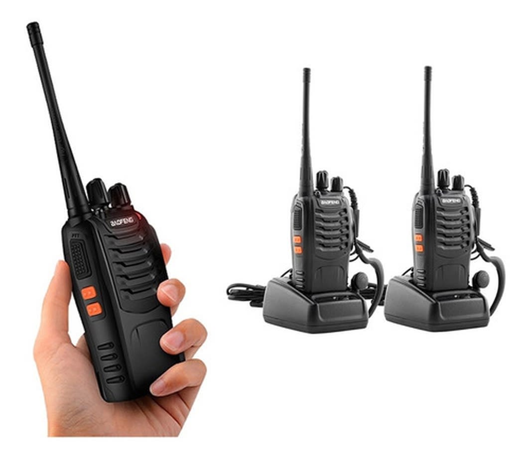 Radio Walkie Talkie Intercom Boquitoqui Kit X 2 Baofeng