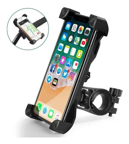 Cell Phone Holder For Motorcycle Or Bicycle