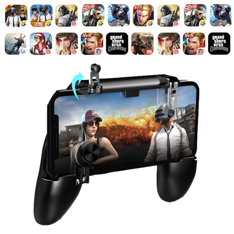 W11 Gamepad Control Triggers and Joystick Fornite/ Freefire/pug for cell phone