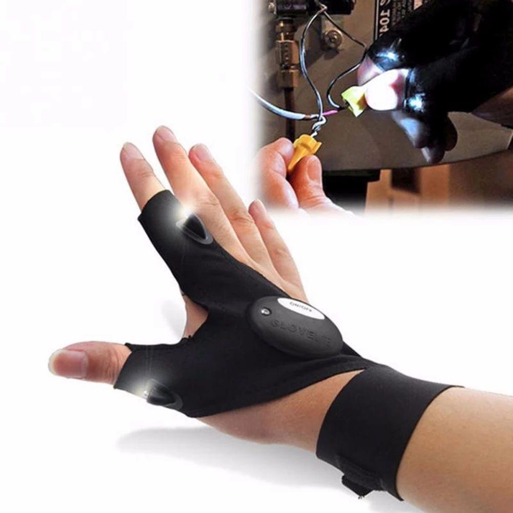 Glove Flashlight LED Light