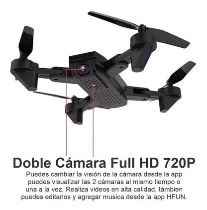 Drone Dm107s Foldable Dual Camera Wifi Full Hd