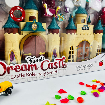 Fun dream castle with included accessories