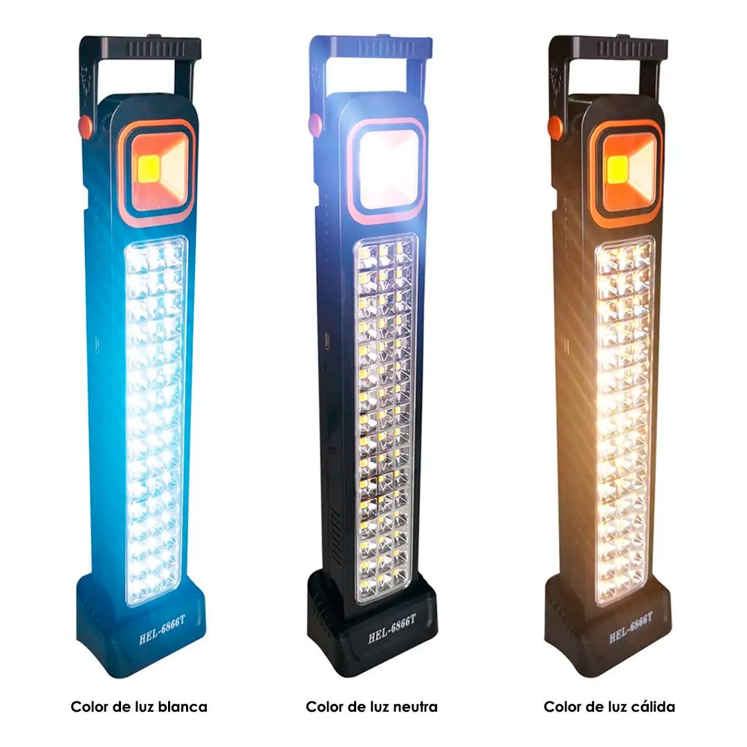 Solar Emergency Lamp Rechargeable LED Light