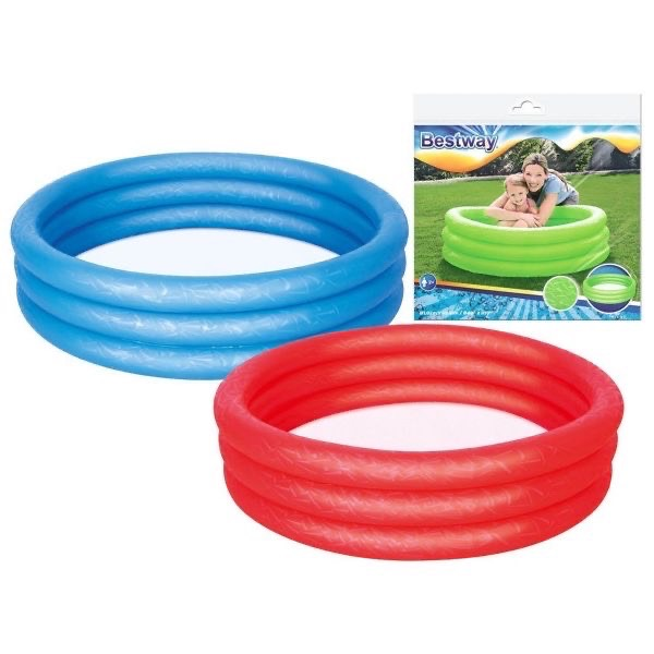 3-ring inflatable pool