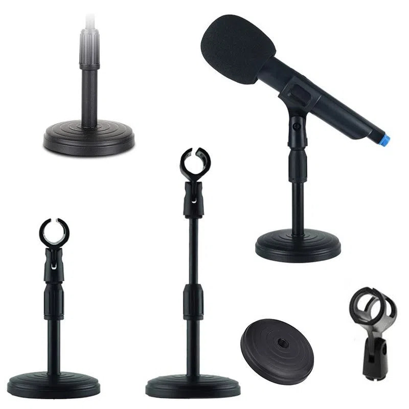 Adjustable Table Microphone Base