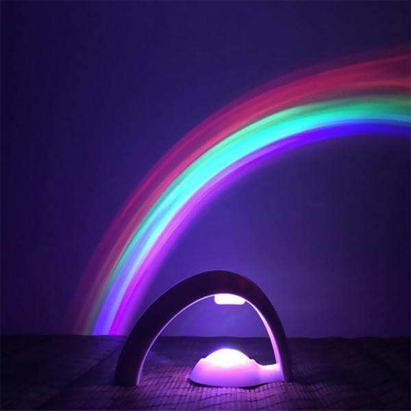 Rainbow Led Projector Lamp 