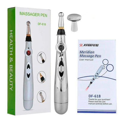 Electronic Acupuncture Pen + 4 Heads