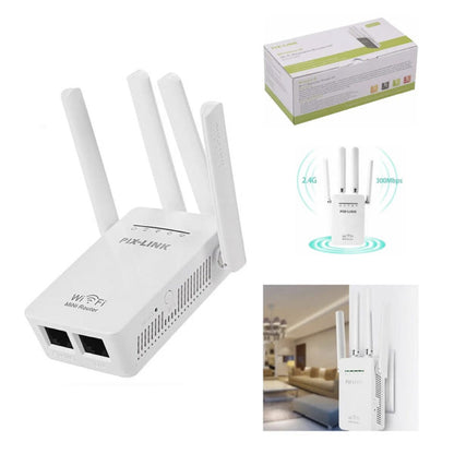 Pix - Link lv-wr09 4-antenna wifi repeater 