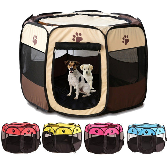 Foldable Pet Playpen House + Free Shipping