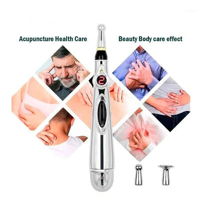 Electronic Acupuncture Pen + 4 Heads