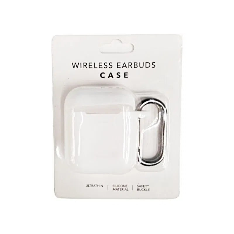 Silicone Protective Case Cover for Wireless Headphones with Keychain