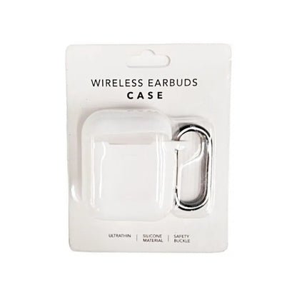 Silicone Protective Case Cover for Wireless Headphones with Keychain