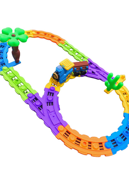 Children's train track measuring 1 meter