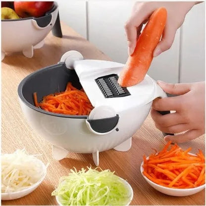 Vegetable Cutter With Kitchen Drainer