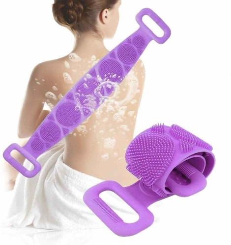 Estropajo Cepillo Corporal  Para Ducha En Silicona