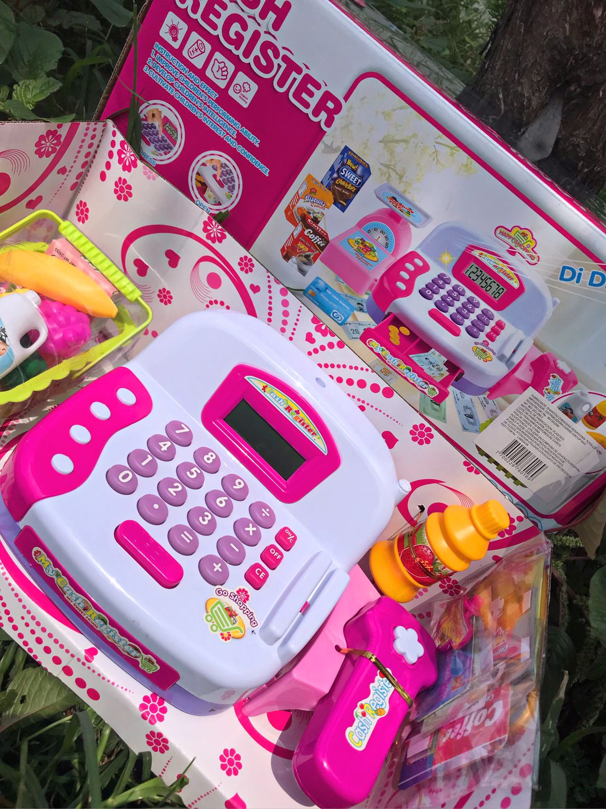 Toy Cash Register with Accessories