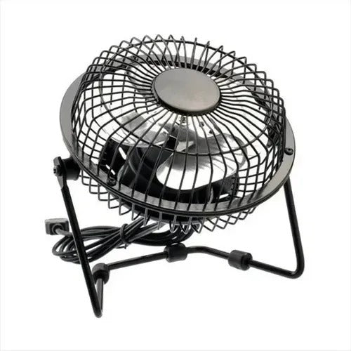 Portable Usb Fan For Pc, Metallic / Adjustable 15cm