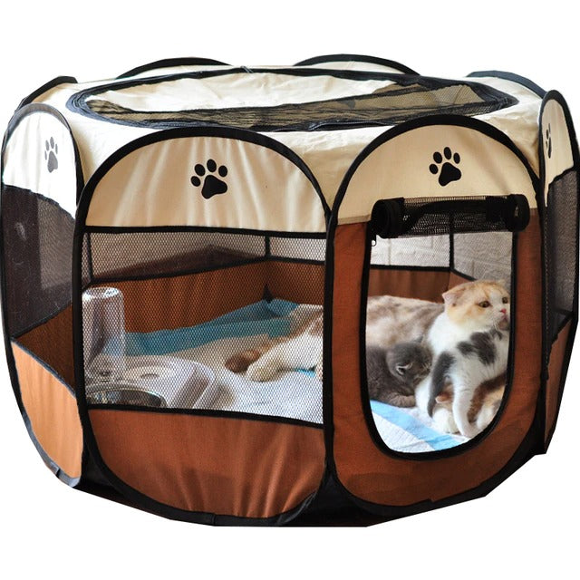 Foldable Pet Playpen House + Free Shipping