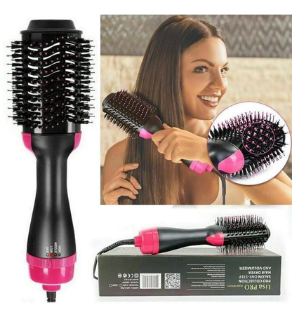 Salon One-step Hair Dry Volumizing Dryer Brush + Free Shipping 