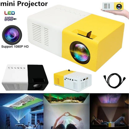 Mini LED Video Beam Projector 600 Lumens + Free Shipping