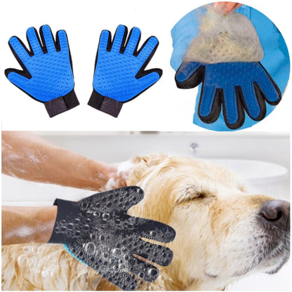 Silicone Glove Massage Hair Remover for Dogs and Cats X1