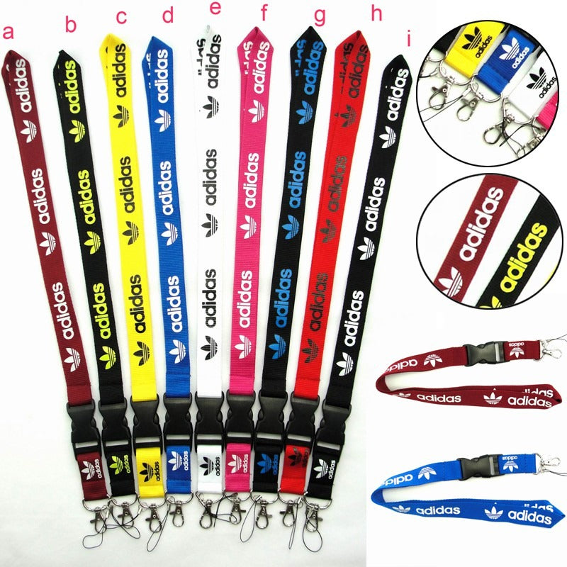 Neck lanyard with quick release buckle