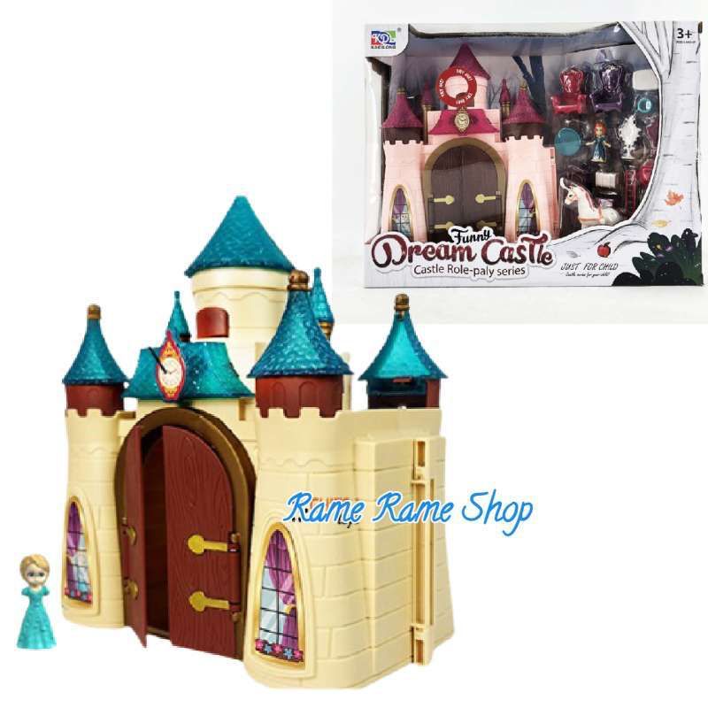 Fun dream castle with included accessories