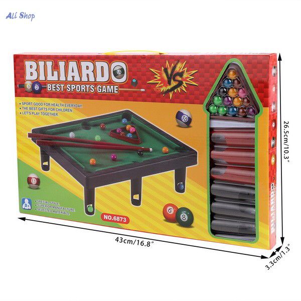 Mini billiards toy 43 cm