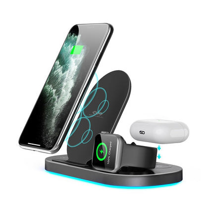 3 in 1 Magnetic Charger for Cell Phone, Headphones and Smart Watch