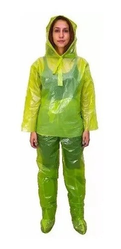 3-piece waterproof rain suit