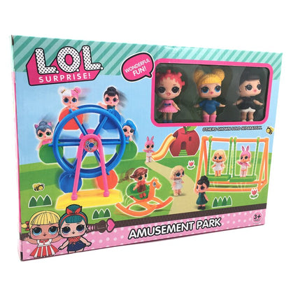 LOL Amusement Park Kit Includes 3 Dolls 