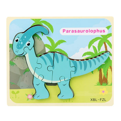 3D Wooden Dinosaur Puzzle 