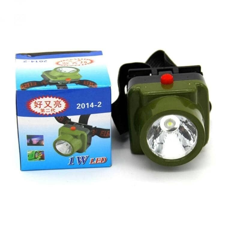 1W Waterproof Military Led Headlamp Flashlight