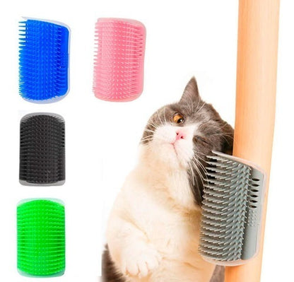 Corner Scratching Brush for Cats + Catnip