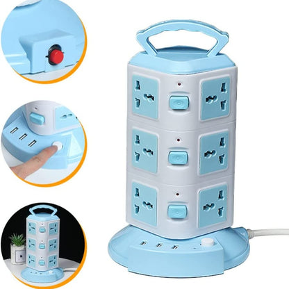 Vertical Multi-socket Tower + Free Shipping 