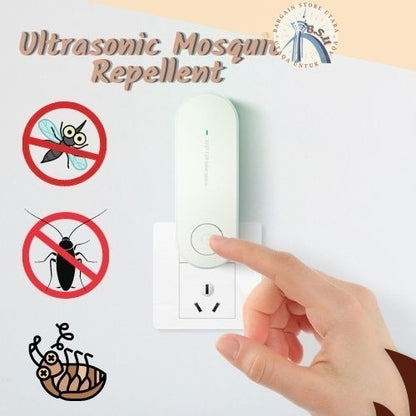 Ultrasonic Repellent for Flies, Mosquitoes, Cockroaches and Rats