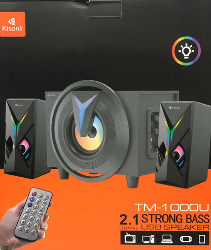 Mini Home Theater Rgb Bluetooth Kisonli TM-1000U