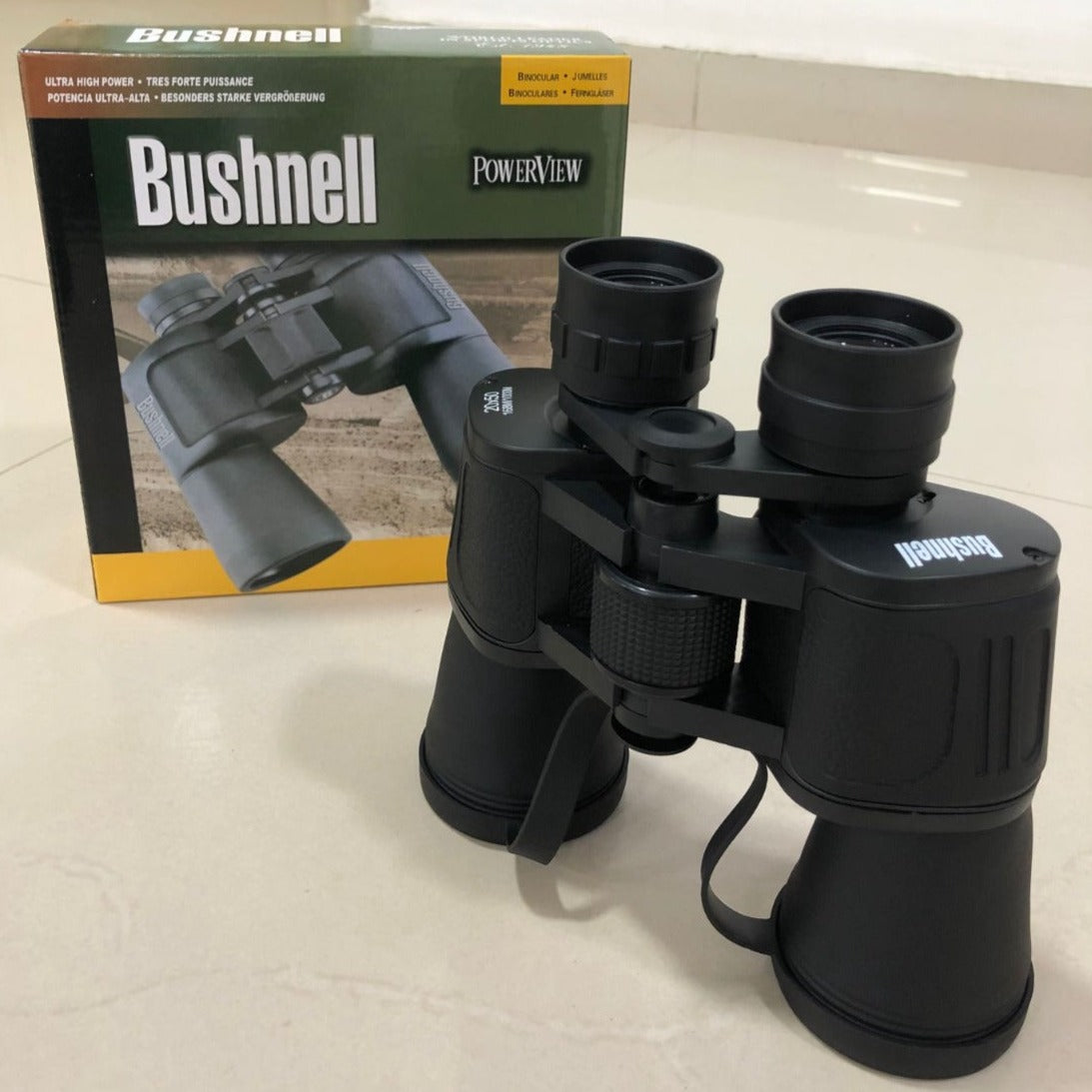 Binoculares profesional Bushnell 20x50 168M/1000M + Envio Gratis