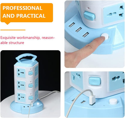 Vertical Multi-socket Tower + Free Shipping 