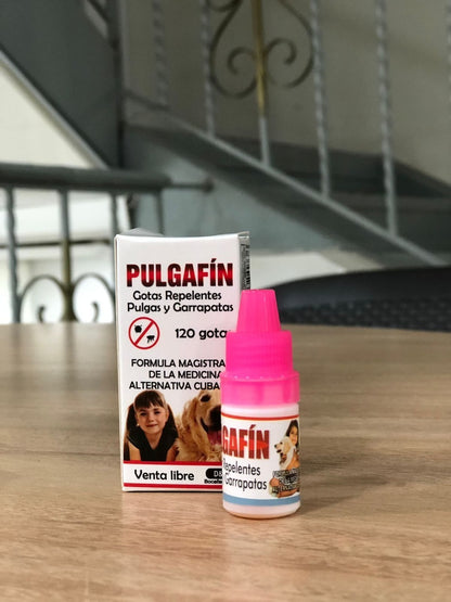 Pulgafin Drops for Pets Against Fleas and Ticks