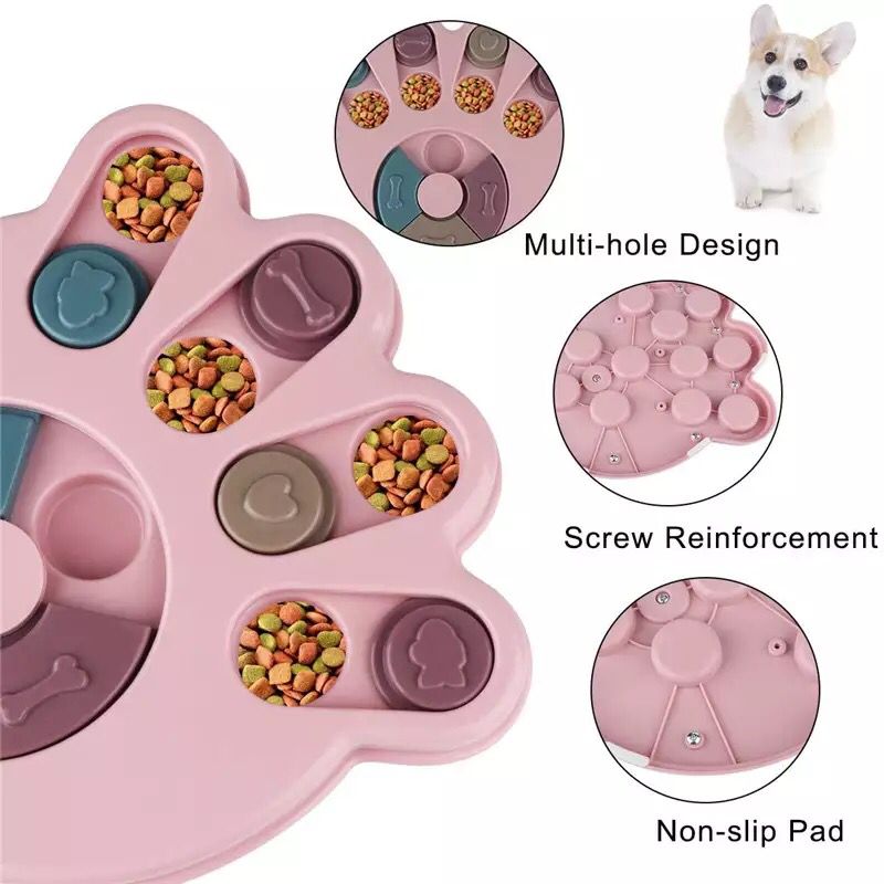 Interactive IQ Puzzle Feeder Toy for Pets