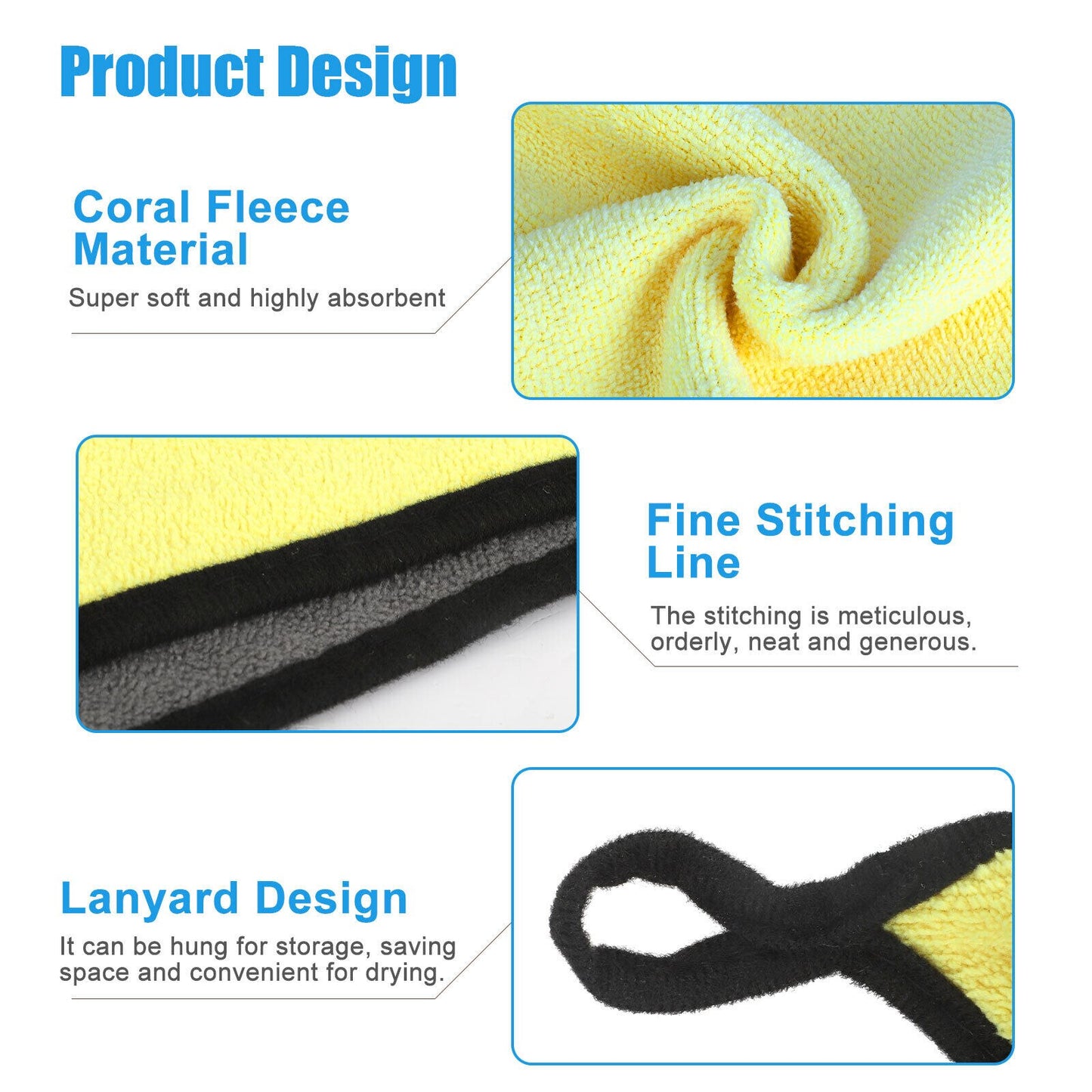 Microfiber Cleaning Towel + Free Shipping 