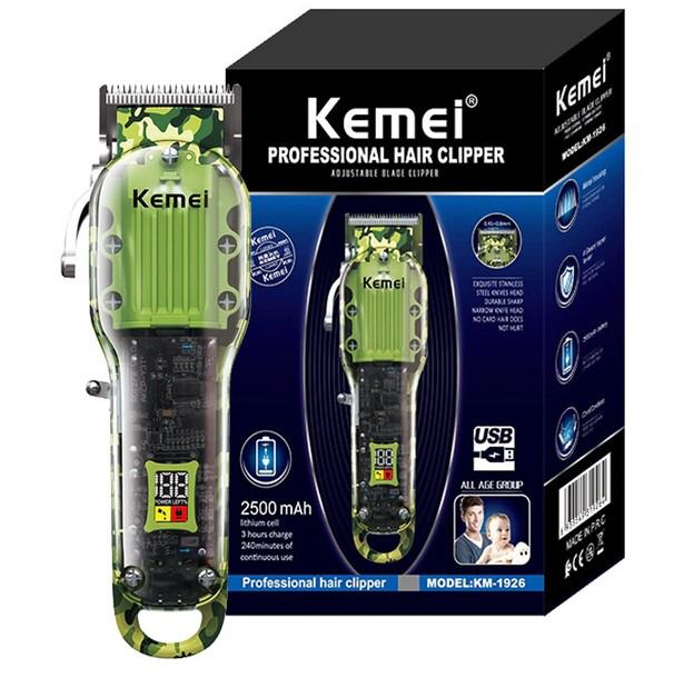 Kemei 1926 Military-Professional Cordless Hairdressing Machine