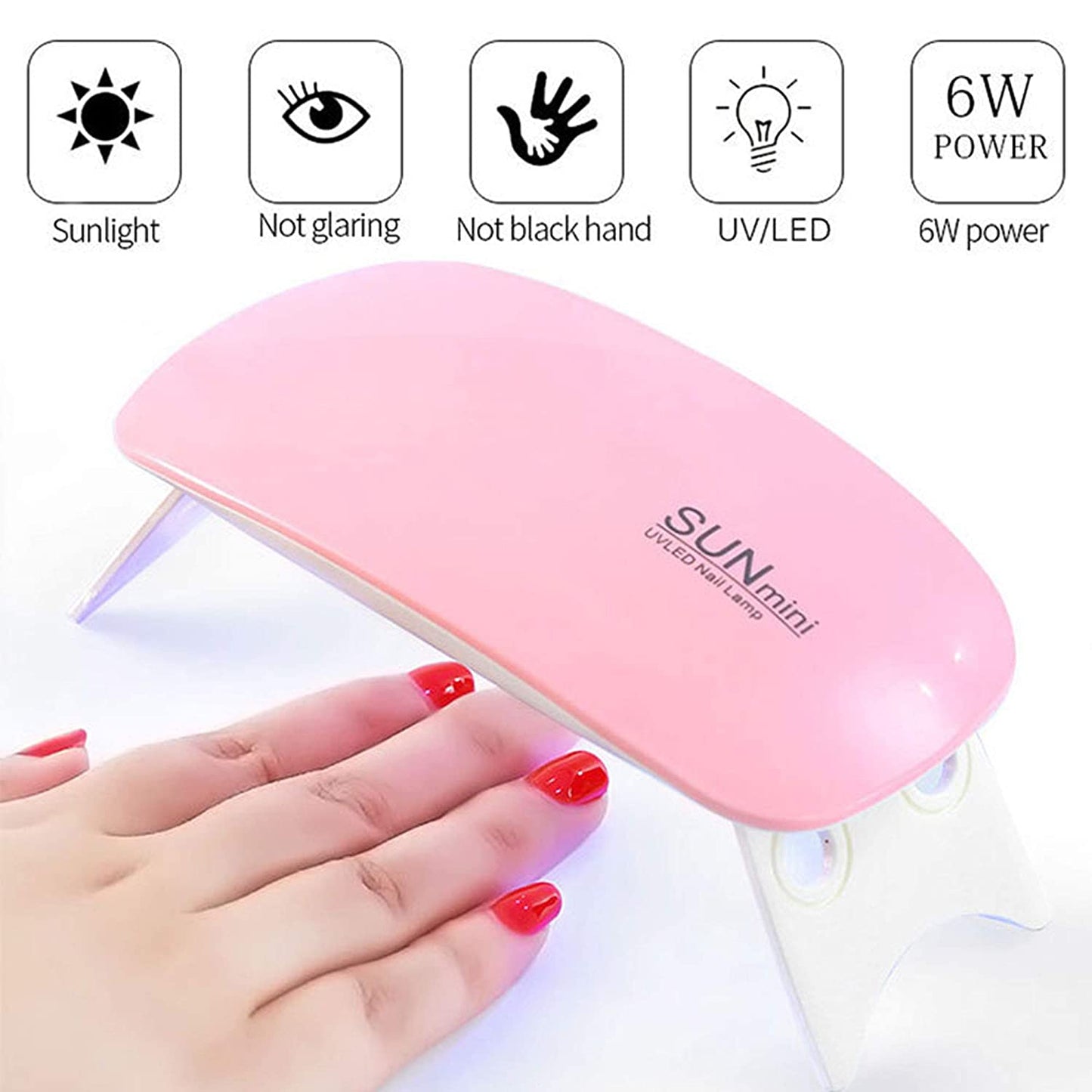 6W Portable Nail Lamp 